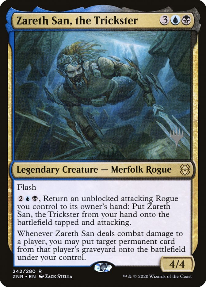 Zareth San, the Trickster (Promo Pack) [Zendikar Rising Promos] | Lots Moore NSW