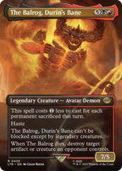 The Balrog, Durin's Bane (Borderless Alternate Art) [The Lord of the Rings: Tales of Middle-Earth] | Lots Moore NSW