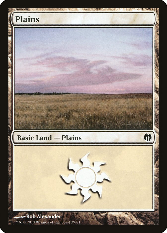 Plains (39) [Duel Decks: Heroes vs. Monsters] | Lots Moore NSW