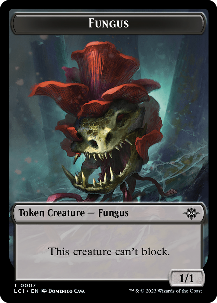 Copy // Fungus Double-Sided Token [The Lost Caverns of Ixalan Tokens] | Lots Moore NSW