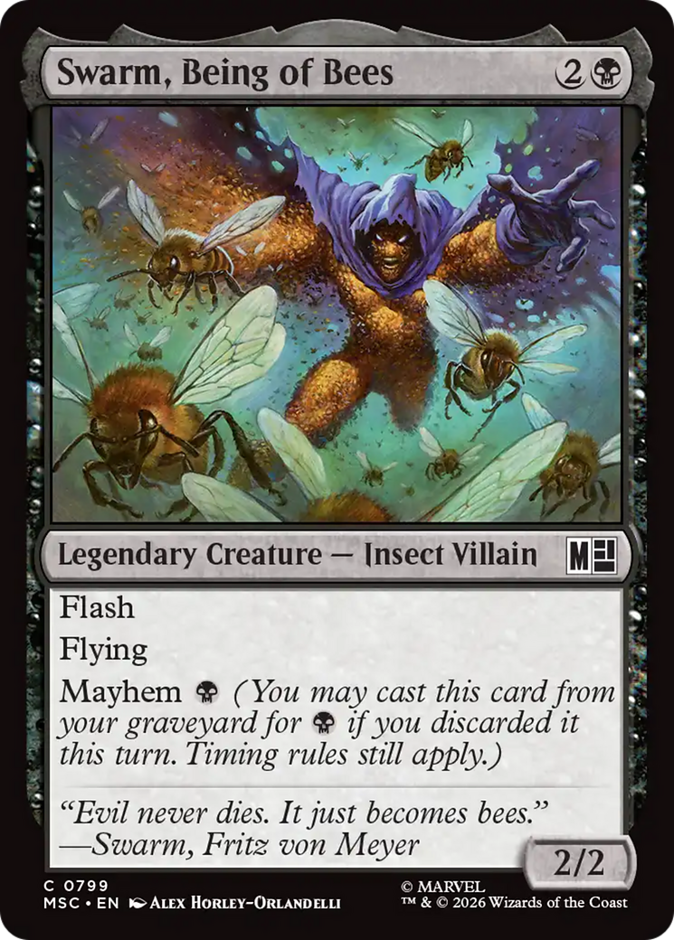 Swarm, Being of Bees [Marvel Super Heroes Commander] | Lots Moore NSW