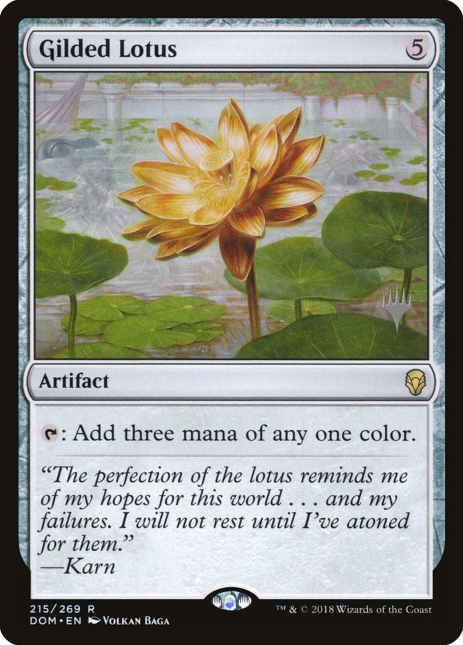Gilded Lotus (Promo Pack) [Dominaria Promos] | Lots Moore NSW