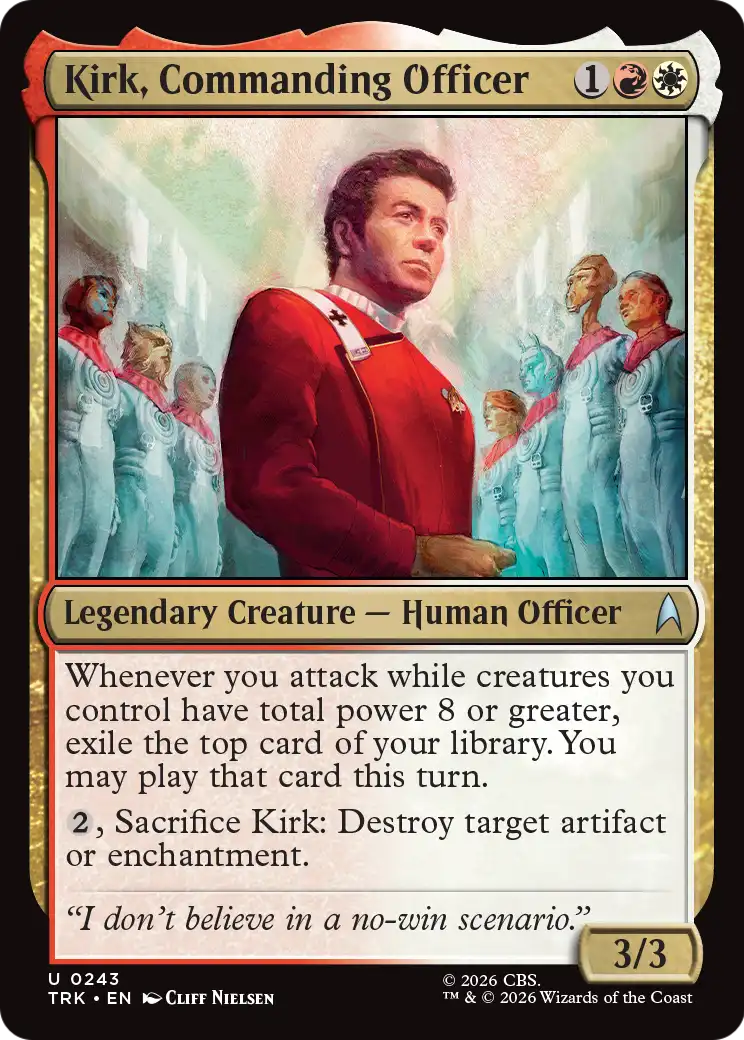 Kirk, Commanding Officer [Star Trek] | Lots Moore NSW