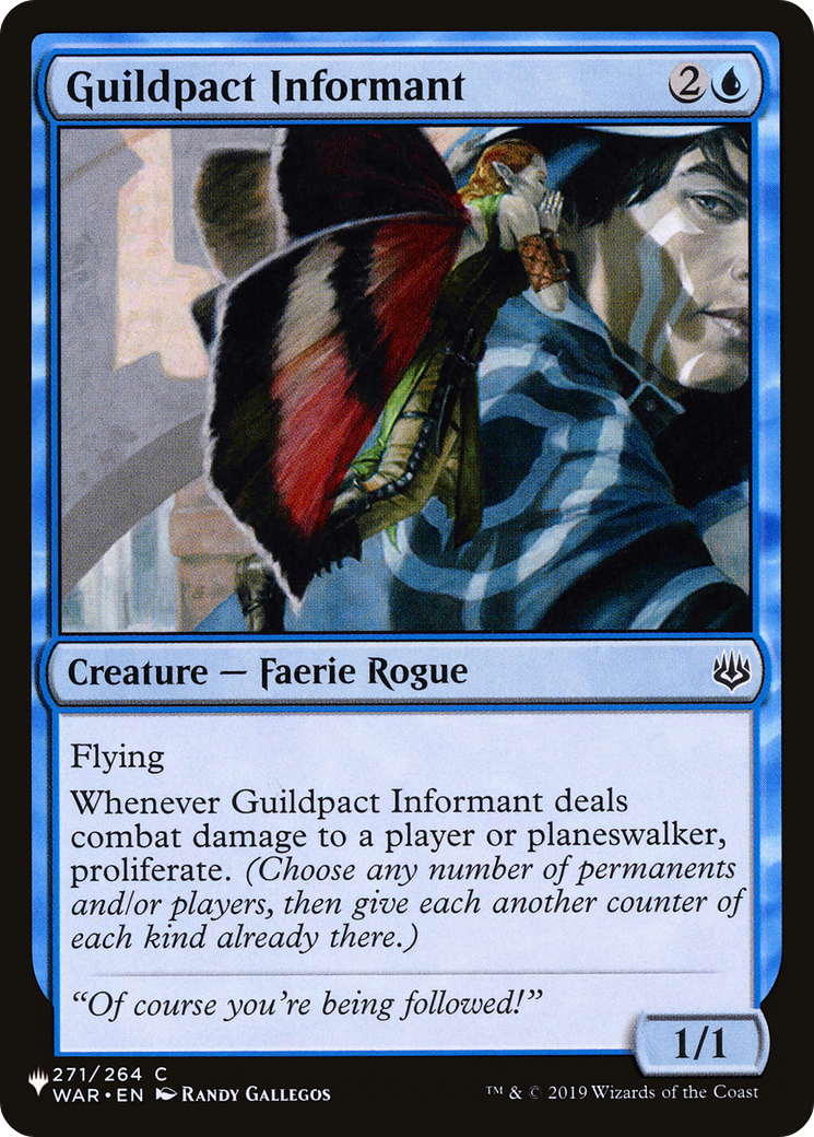 Guildpact Informant [The List] | Lots Moore NSW
