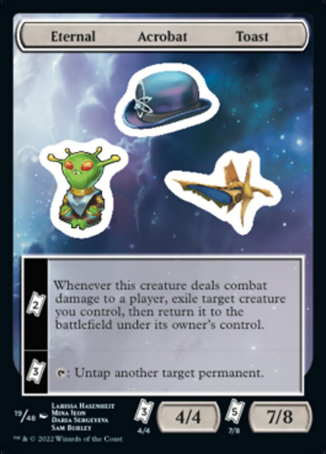 Eternal Acrobat Toast [Unfinity Stickers] | Lots Moore NSW