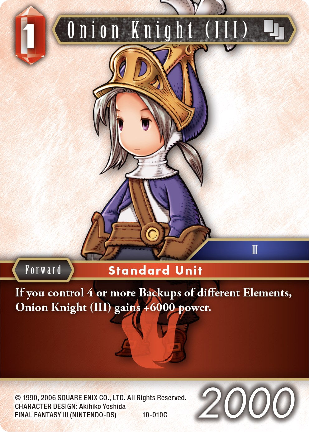 Onion Knight (III) (Luneth) [Opus X] | Lots Moore NSW