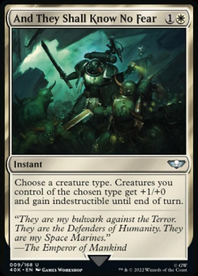 And They Shall Know No Fear [Warhammer 40,000] | Lots Moore NSW