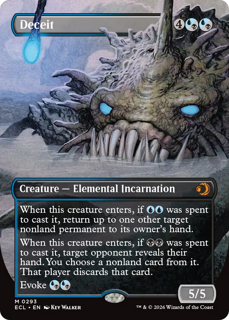 Deceit (Borderless) [Lorwyn Eclipsed] | Lots Moore NSW