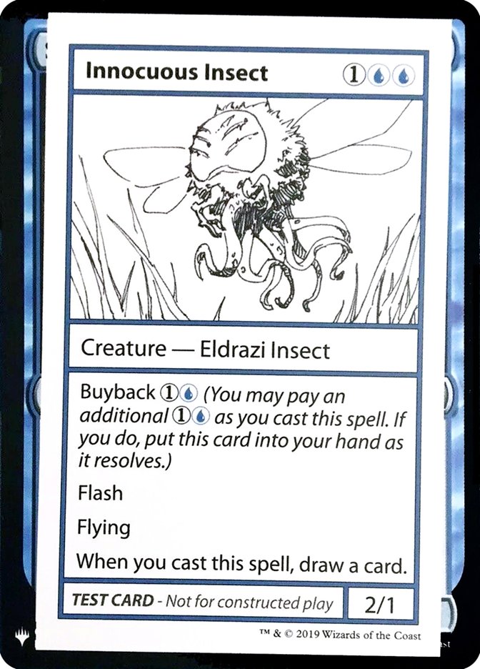 Innocuous Insect [Mystery Booster Playtest Cards] | Lots Moore NSW