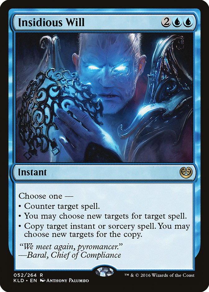 Insidious Will [Kaladesh] | Lots Moore NSW