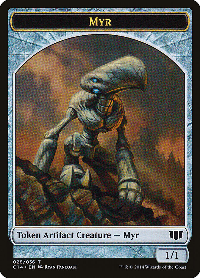 Myr // Pentavite Double-Sided Token [Commander 2014 Tokens] | Lots Moore NSW