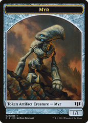 Myr // Pentavite Double-Sided Token [Commander 2014 Tokens] | Lots Moore NSW