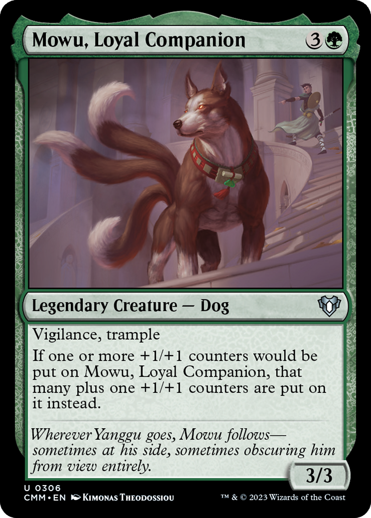 Mowu, Loyal Companion [Commander Masters] | Lots Moore NSW