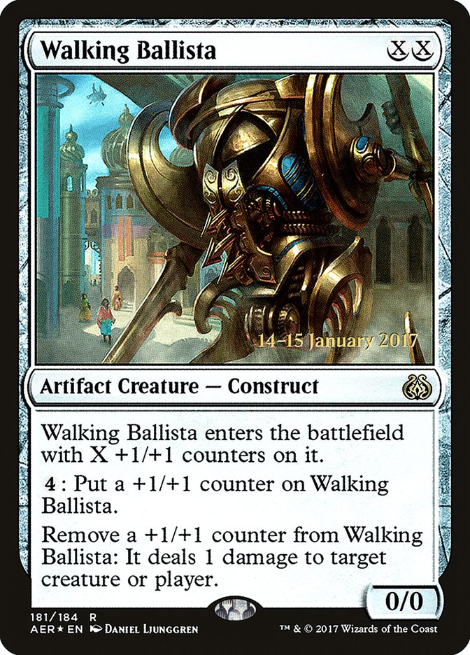 Walking Ballista [Aether Revolt Prerelease Promos] | Lots Moore NSW
