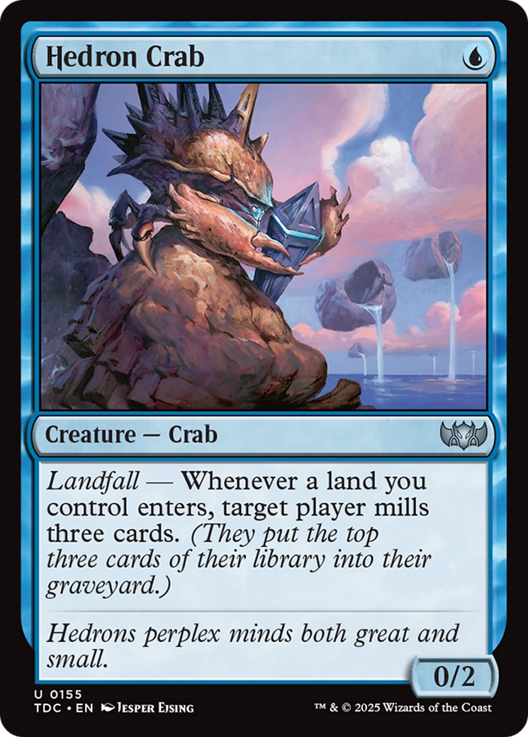Hedron Crab [Tarkir: Dragonstorm Commander] | Lots Moore NSW