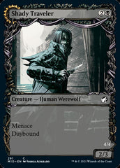 Shady Traveler // Stalking Predator (Showcase Equinox) [Innistrad: Midnight Hunt] | Lots Moore NSW