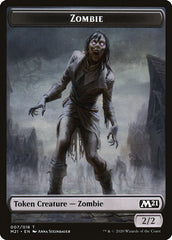 Demon // Zombie Double-Sided Token [Core Set 2021 Tokens] | Lots Moore NSW