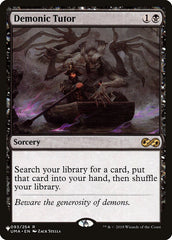 Demonic Tutor [The List] | Lots Moore NSW