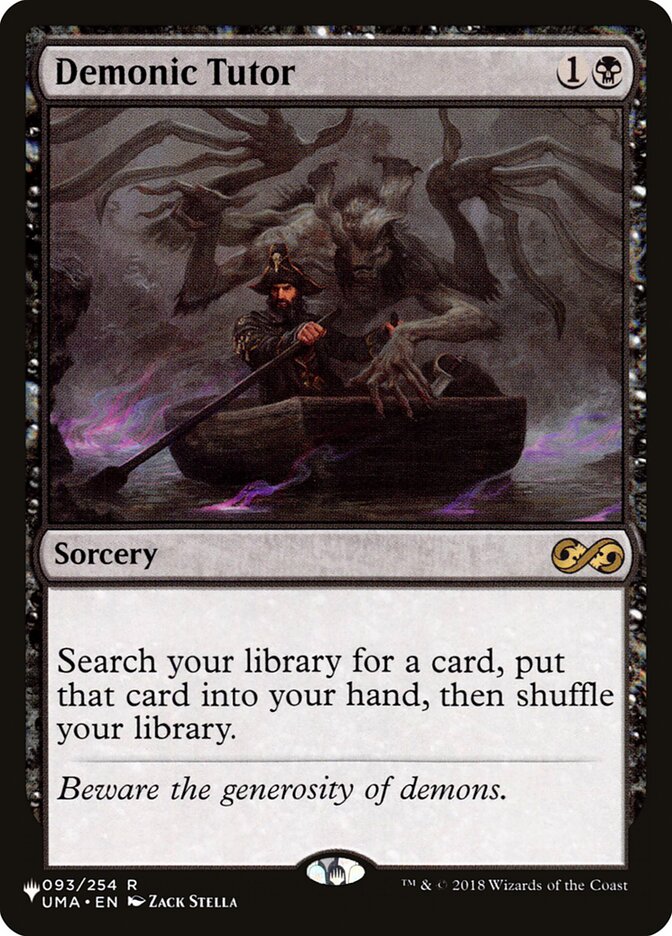 Demonic Tutor [The List] | Lots Moore NSW