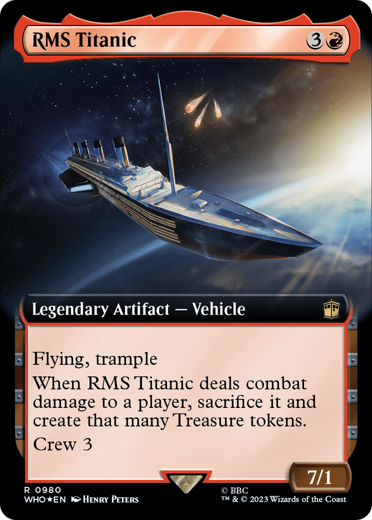 RMS Titanic (Extended Art) (Surge Foil) [Doctor Who] | Lots Moore NSW