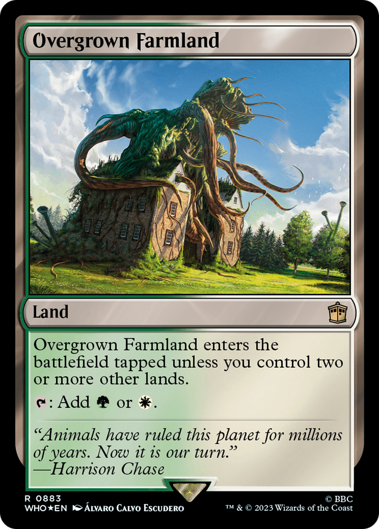 Overgrown Farmland (Surge Foil) [Doctor Who] | Lots Moore NSW