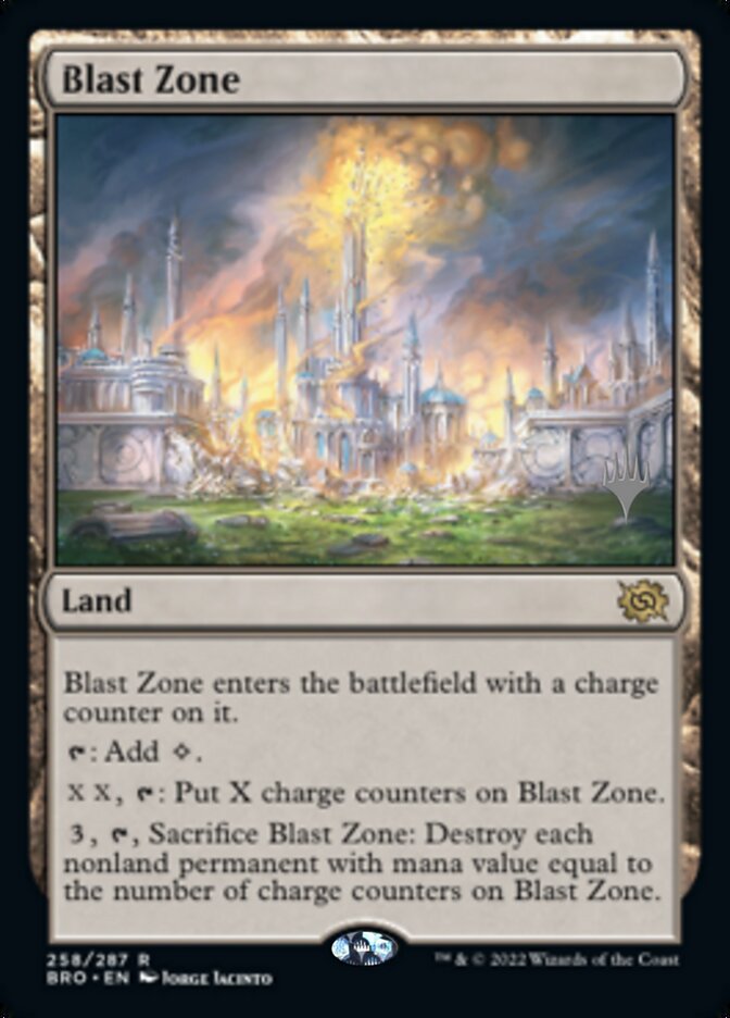 Blast Zone (Promo Pack) [The Brothers' War Promos] | Lots Moore NSW