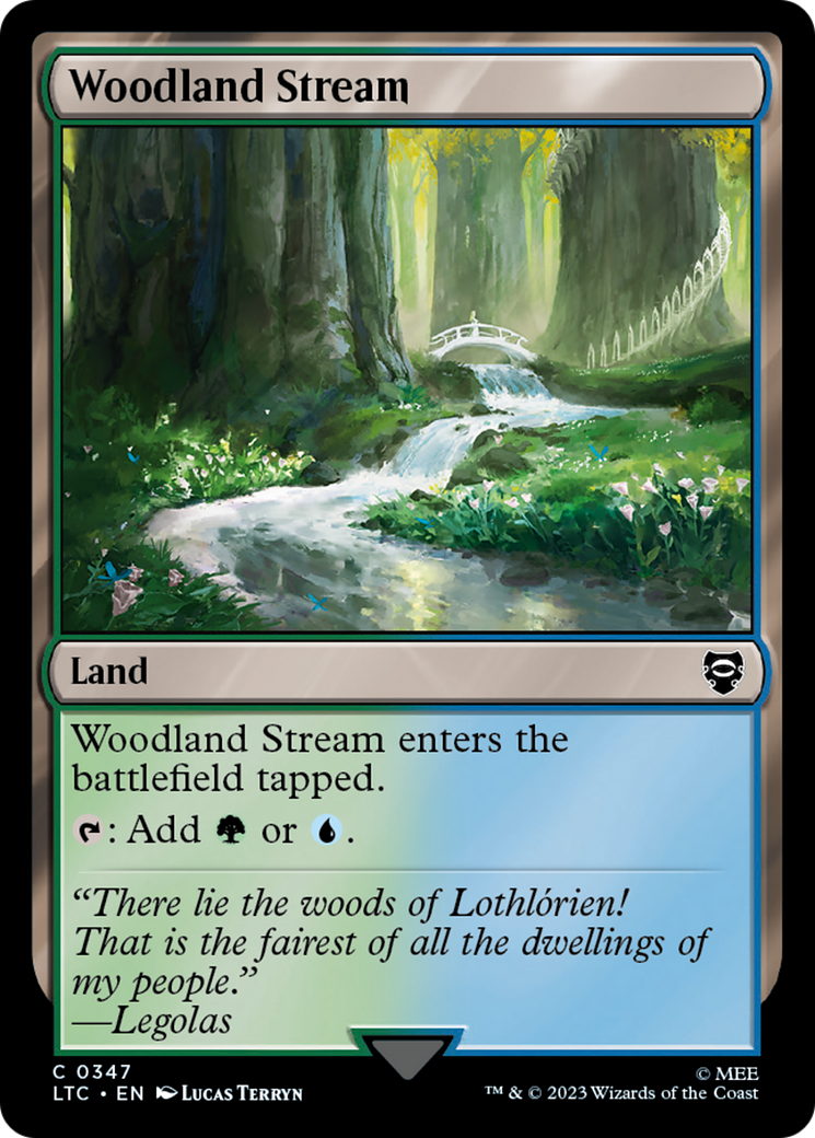 Woodland Stream [The Lord of the Rings: Tales of Middle-Earth Commander] | Lots Moore NSW