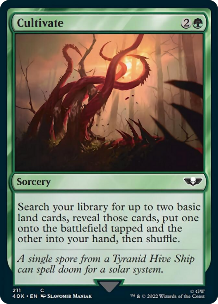 Cultivate (Surge Foil) [Warhammer 40,000] | Lots Moore NSW