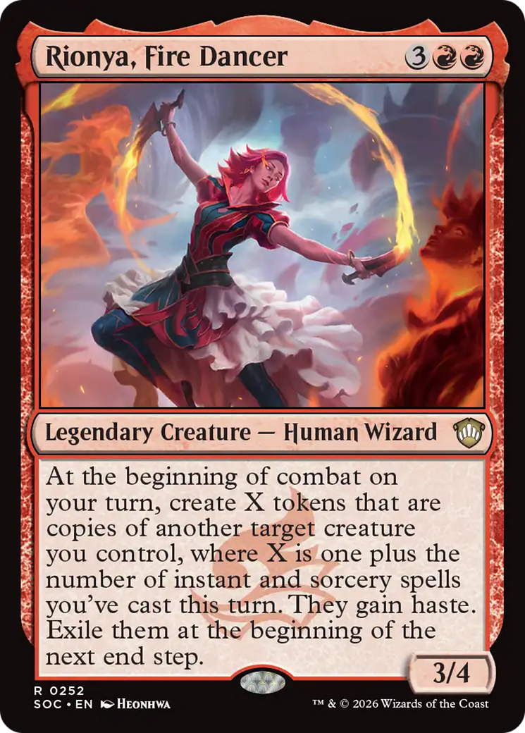 Rionya, Fire Dancer [Secrets of Strixhaven Commander] | Lots Moore NSW