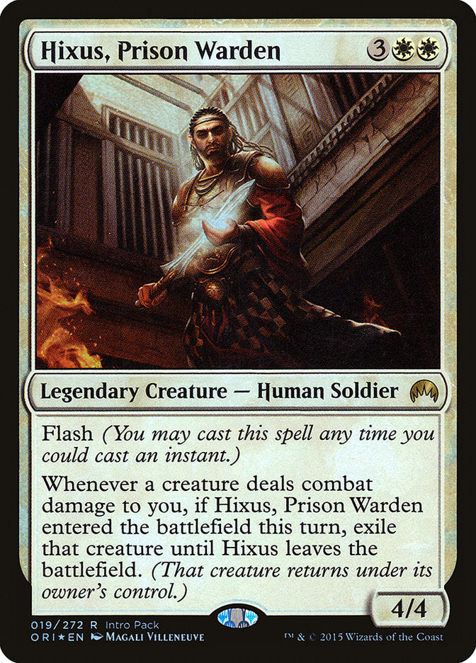 Hixus, Prison Warden (Intro Pack) [Magic Origins Promos] | Lots Moore NSW