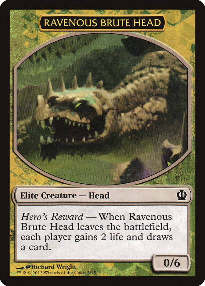 Ravenous Brute Head [Theros Face the Hydra] | Lots Moore NSW