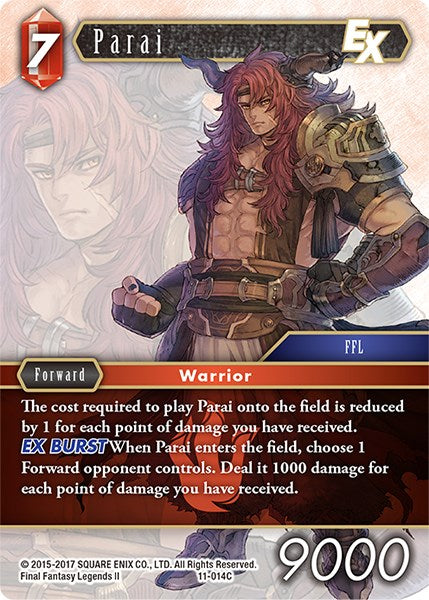 Parai EX [Opus XI] | Lots Moore NSW