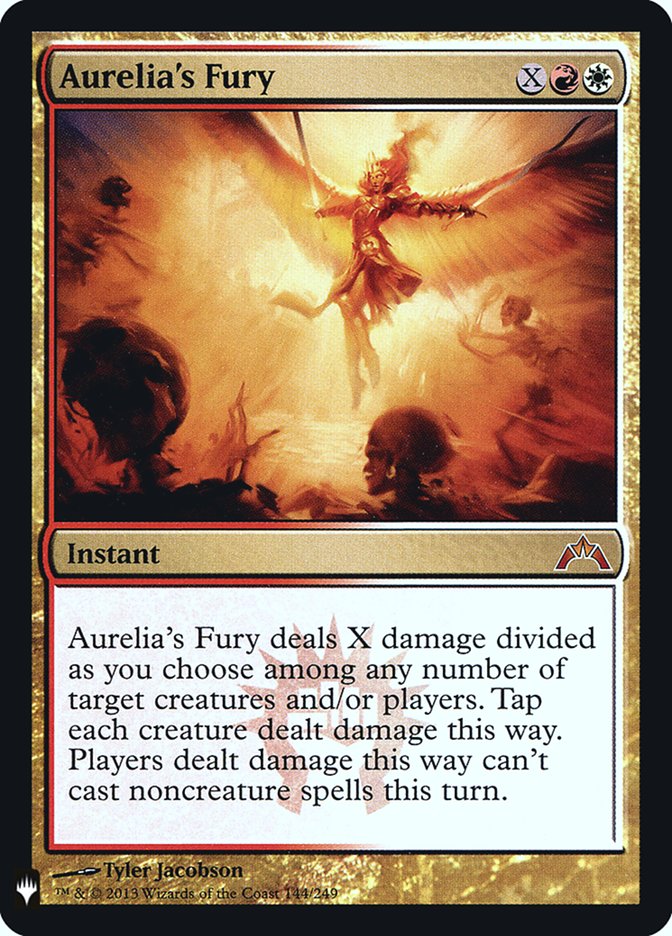 Aurelia's Fury [Mystery Booster] | Lots Moore NSW