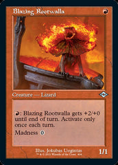 Blazing Rootwalla (Retro Foil Etched) [Modern Horizons 2] | Lots Moore NSW