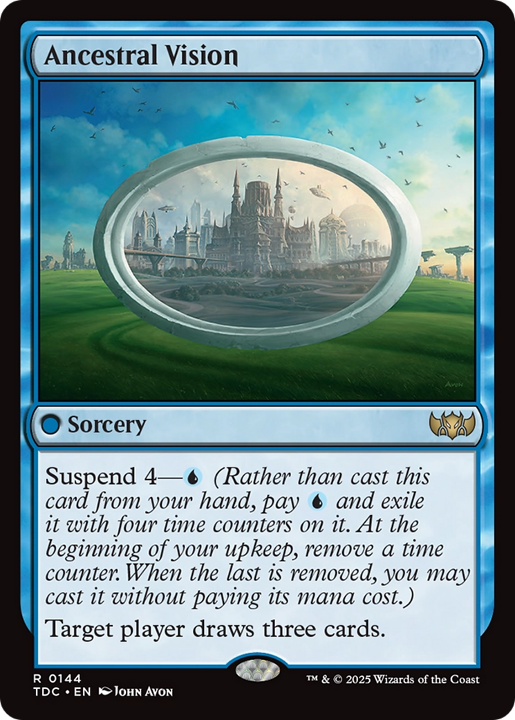 Ancestral Vision [Tarkir: Dragonstorm Commander] | Lots Moore NSW