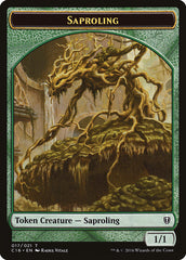 Saproling (016) // Saproling (017) Double-Sided Token [Commander 2016 Tokens] | Lots Moore NSW