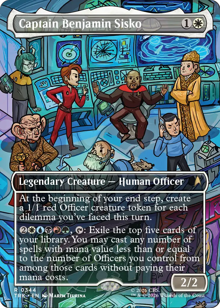 Captain Benjamin Sisko (Borderless) [Star Trek] | Lots Moore NSW