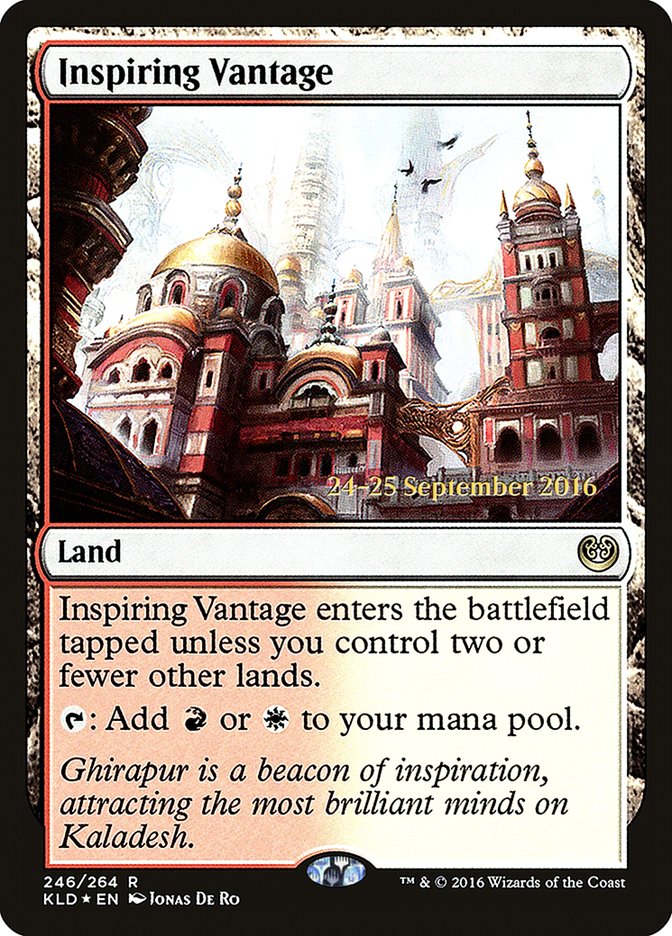 Inspiring Vantage [Kaladesh Prerelease Promos] | Lots Moore NSW