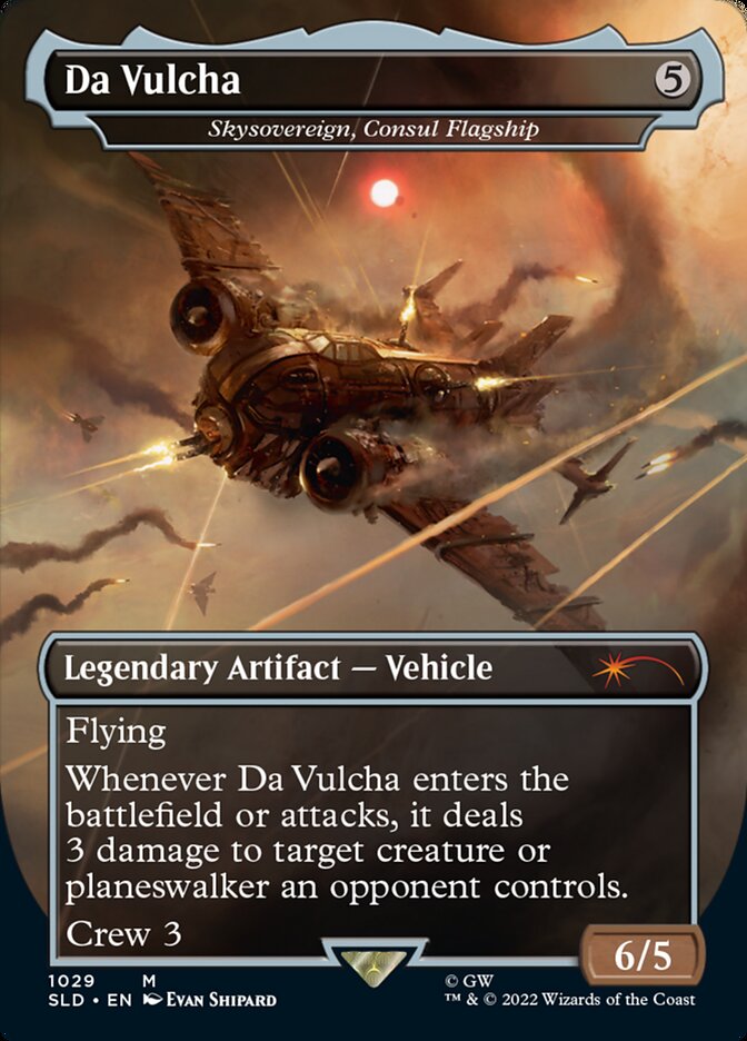 Da Vulcha - Skysovereign, Consul Flagship (Borderless) [Secret Lair Drop Series] | Lots Moore NSW