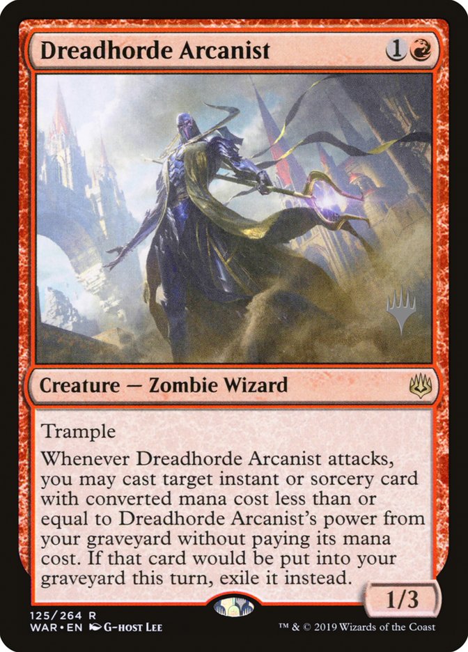 Dreadhorde Arcanist (Promo Pack) [War of the Spark Promos] | Lots Moore NSW