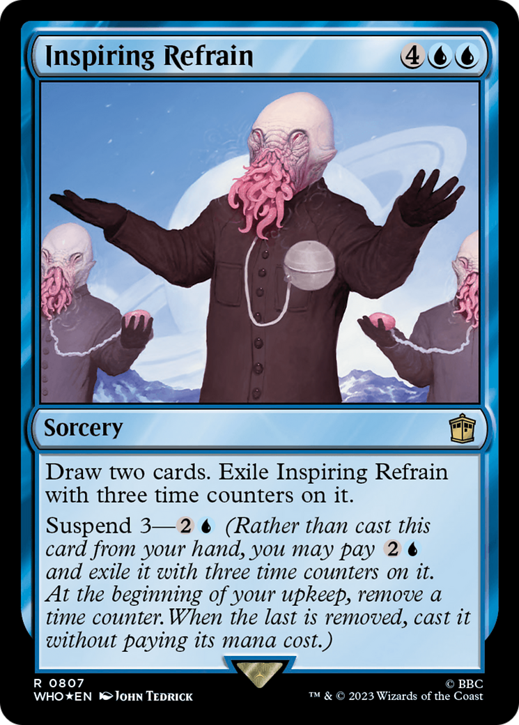 Inspiring Refrain (Surge Foil) [Doctor Who] | Lots Moore NSW