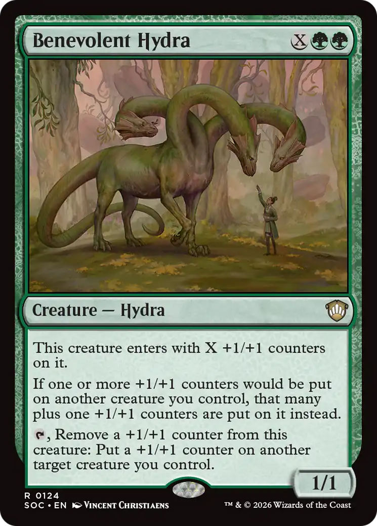 Benevolent Hydra [Secrets of Strixhaven Commander] | Lots Moore NSW