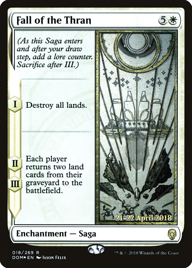 Fall of the Thran [Dominaria Prerelease Promos] | Lots Moore NSW