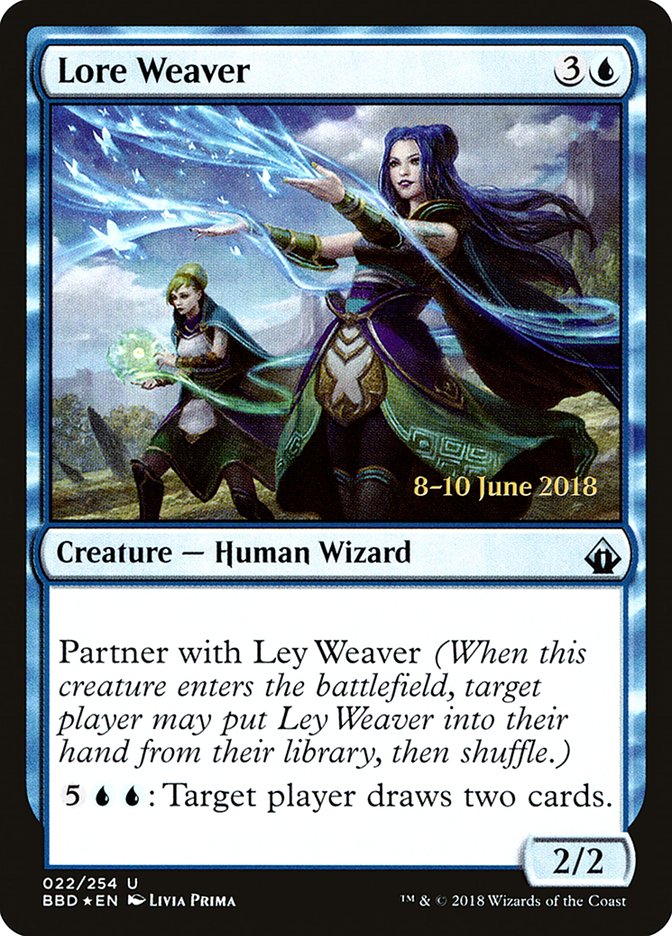 Lore Weaver [Battlebond Prerelease Promos] | Lots Moore NSW