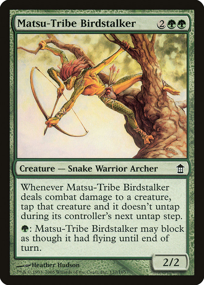 Matsu-Tribe Birdstalker [Saviors of Kamigawa] | Lots Moore NSW