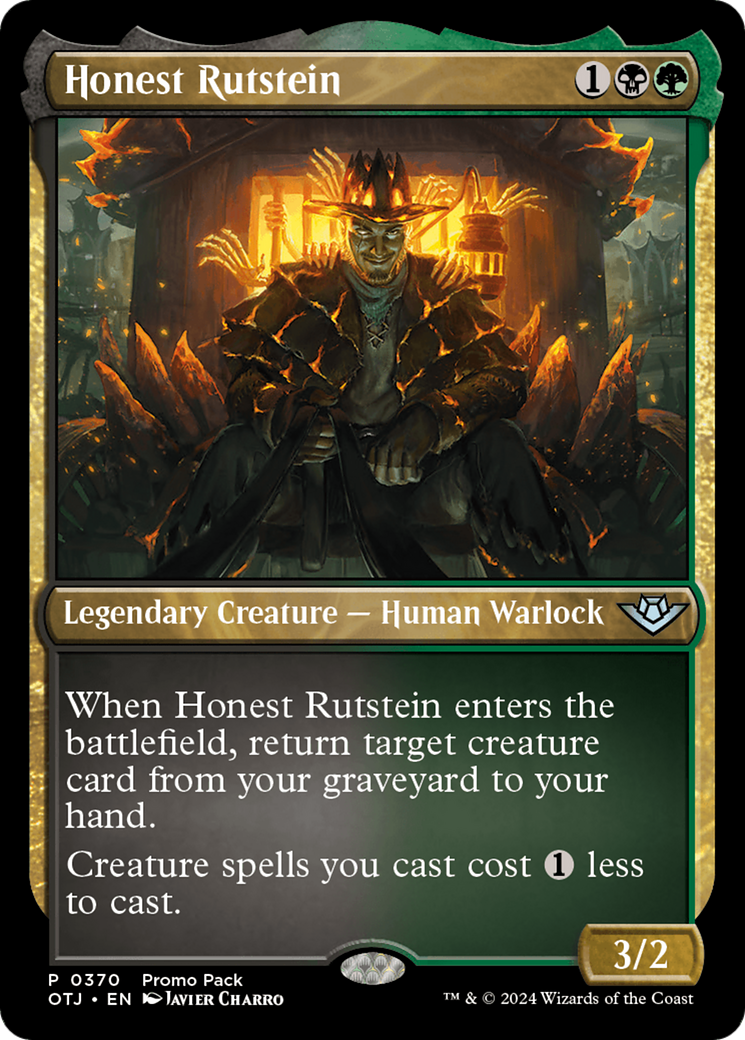 Honest Rutstein (Promo Pack) [Outlaws of Thunder Junction Promos] | Lots Moore NSW