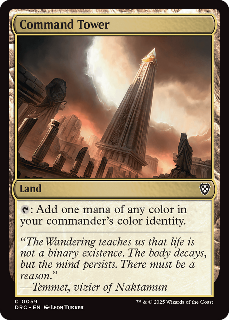 Command Tower [Aetherdrift Commander] | Lots Moore NSW