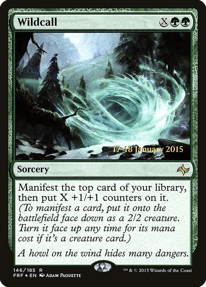Wildcall [Fate Reforged Prerelease Promos] | Lots Moore NSW