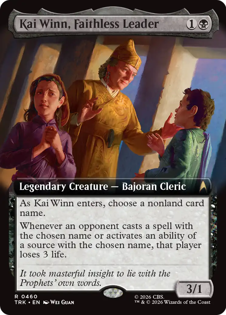 Kai Winn, Faithless Leader (Extended Art) [Star Trek] | Lots Moore NSW