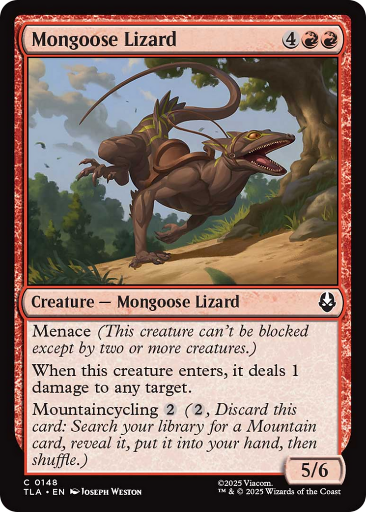 Mongoose Lizard [Avatar: The Last Airbender] | Lots Moore NSW